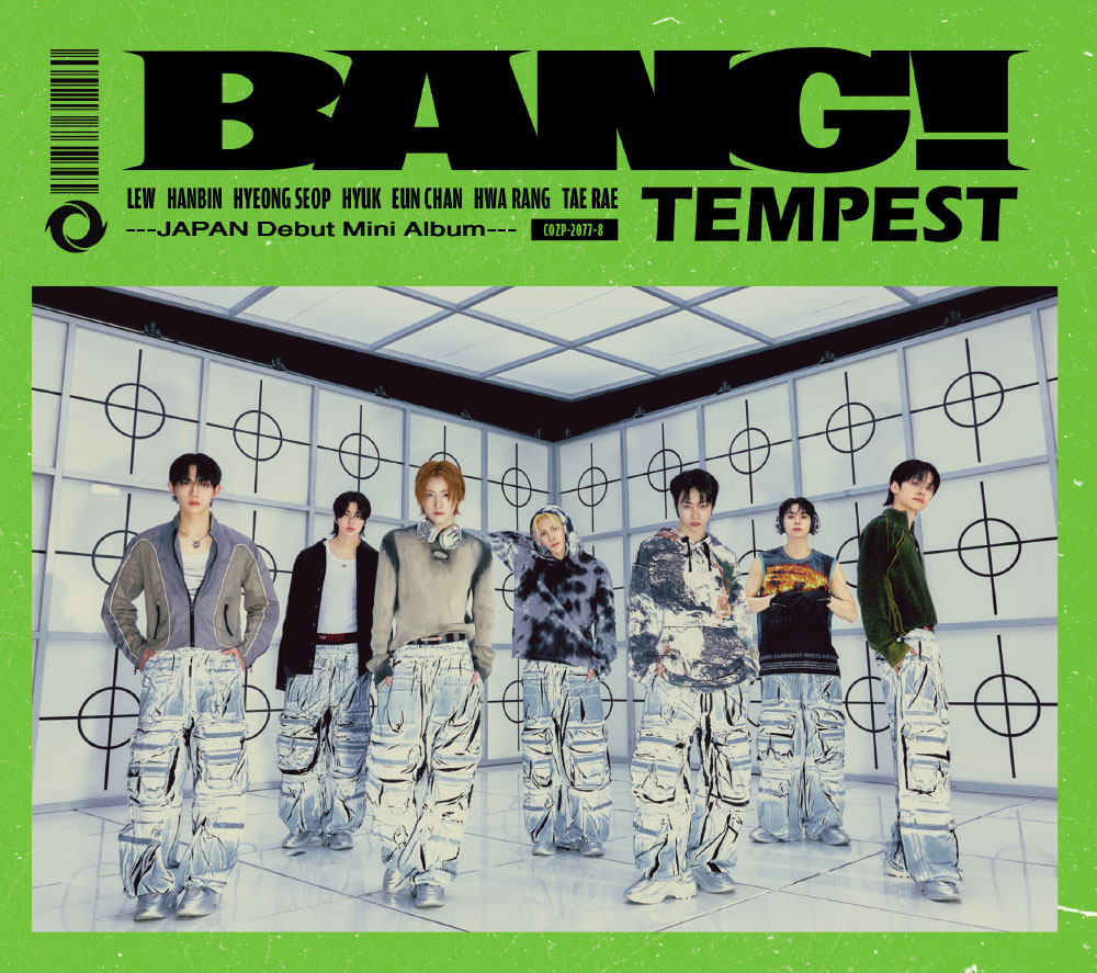 TEMPEST 日本デビュー・ミニアルバム『BANG!』4月10日リリース《HMV 