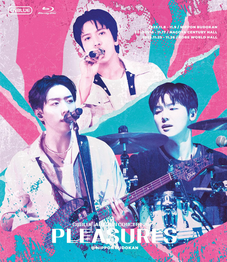 CNBLUE LIVEブルーレイ＆DVD『CNBLUE AUTUMN CONCERT 2023 ～PLEASURES 
