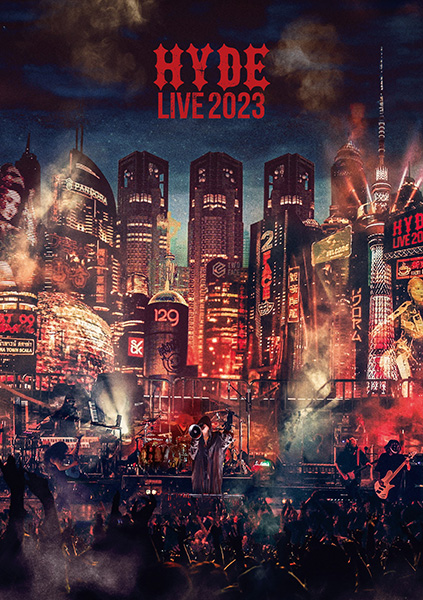 HYDE ライブ DVD＆ブルーレイ『HYDE LIVE 2023』2024年6月12日発売 