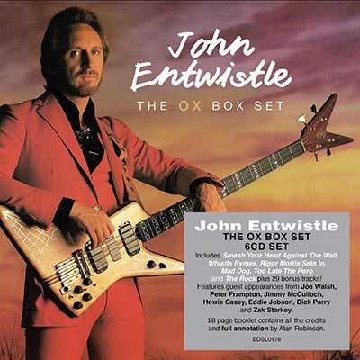 ザ・フーのジョン・エントウィッスル (John Entwistle) ソロ音源を網羅 