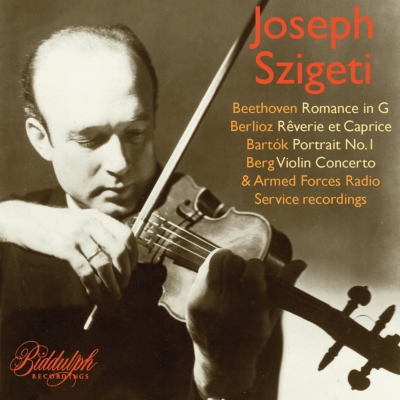 ヨゼフ・シゲティ／AFRS録音全集～ベルク：ヴァイオリン協奏曲、他|クラシック