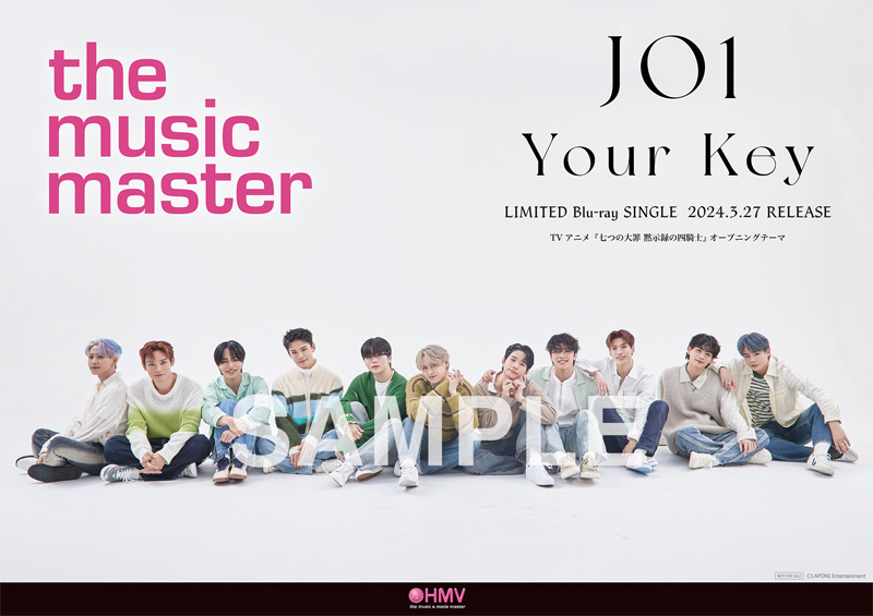 Your Key 【JO1盤】(Blu-ray+CD) : JO1 | HMV&BOOKS online - YRXS-80070
