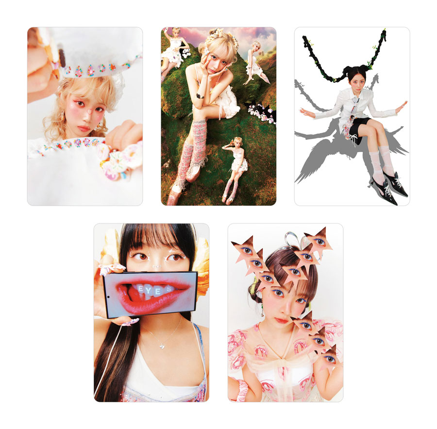 4th Mini Album 'CRAZY' Vol.1、Vol.2、Vol.3 (ランダムカバー