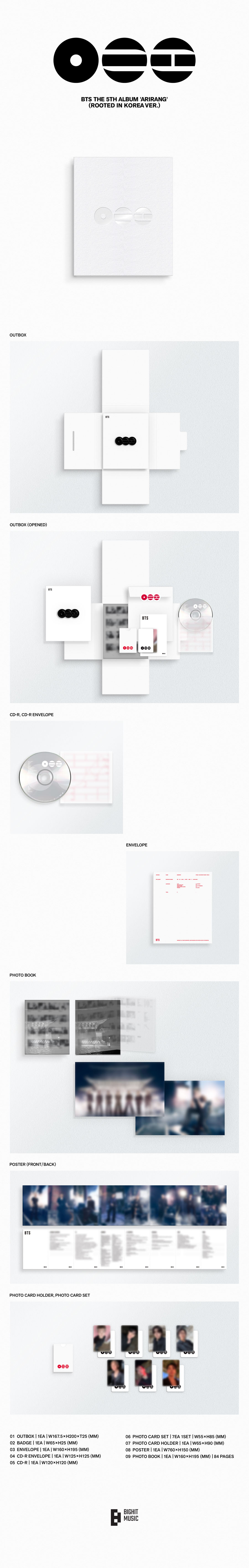 BTS 5thアルバム『ARIRANG』で2026年3月ついにカムバック《先着特典