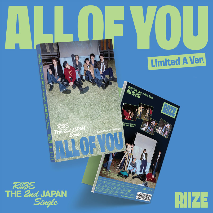 RIIZE 新曲 日本2ndシングル『All of You』 2026年2月18日リリース