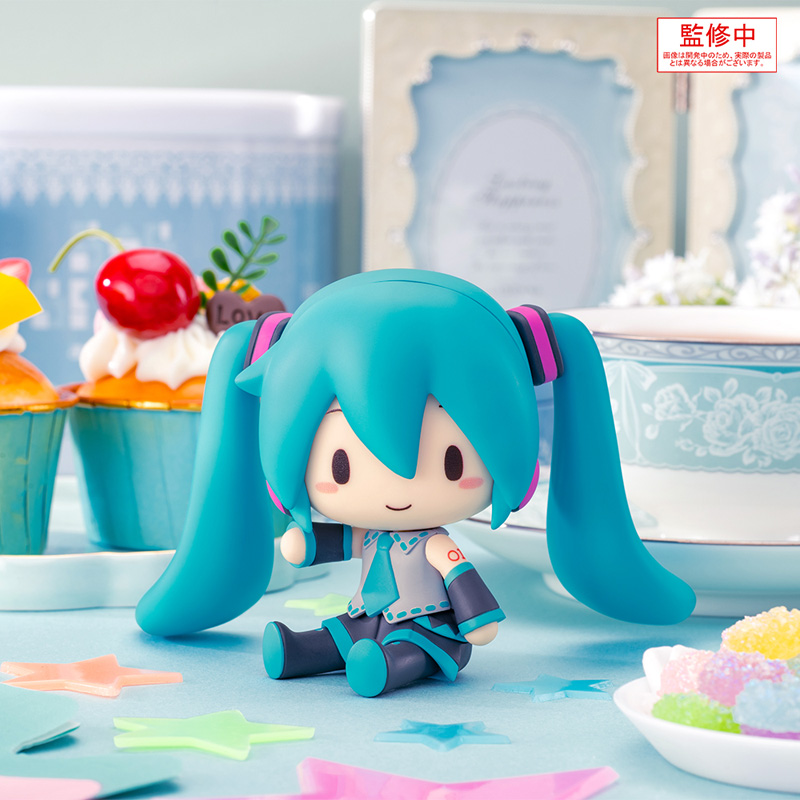 初音ミクほか人気キャラクターが「ふわぷち デフォルメフィギュア」に