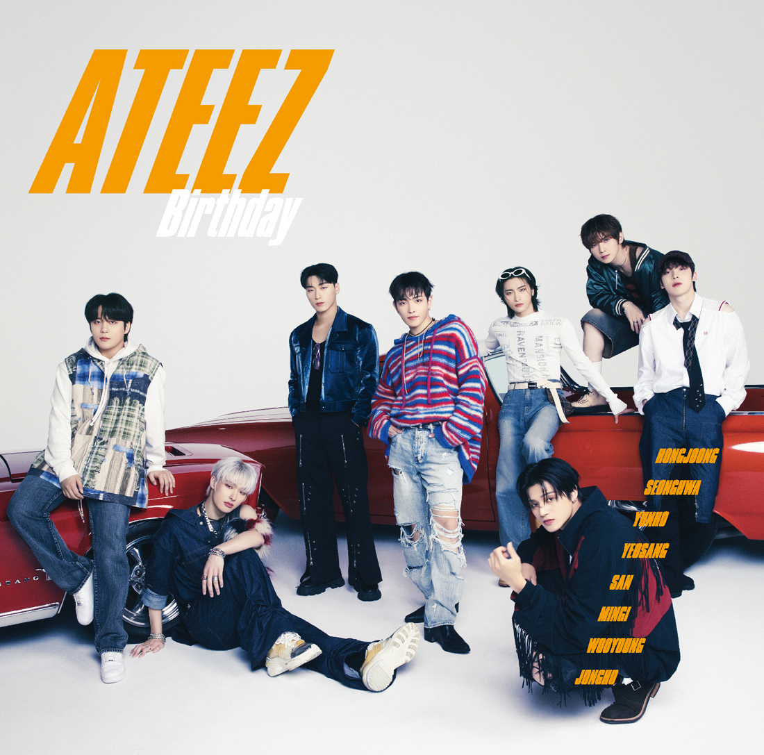 ATEEZ 日本4thシングル『Birthday』2024年10月2日リリース《HMV限定特典あり》|K-POP・アジア