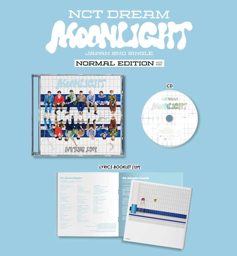 NCT DREAM 日本ニューシングル『Moonlight』6月5日リリース《HMV限定特典：クリアしおり (全7種ランダム)》|K-POP・アジア