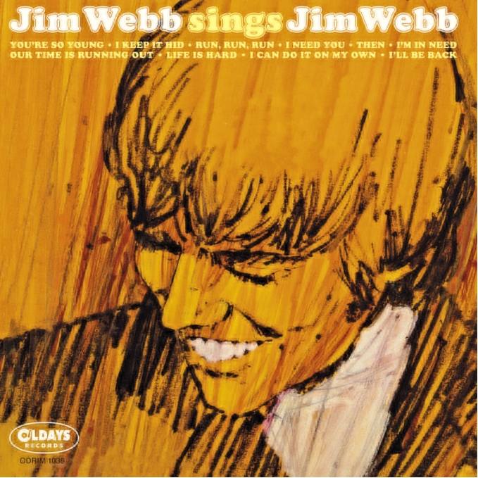 ジミー・ウェッブ 1968年名盤『Jim Webb Sings Jim Webb』帯・日本語解説付き紙ジャケットCD再発|ロック