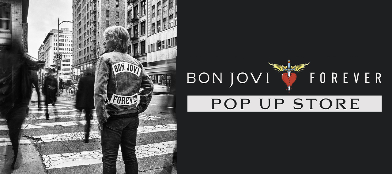 BON JOVI FOREVER POP UP STORE in HMV」オリジナルグッズ事後販売決定！|グッズ