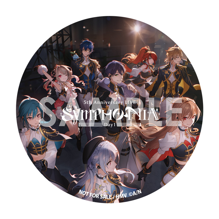 にじさんじ 5th Anniversary LIVE 「SYMPHONIA」 通常版 Day1 [Blu-ray
