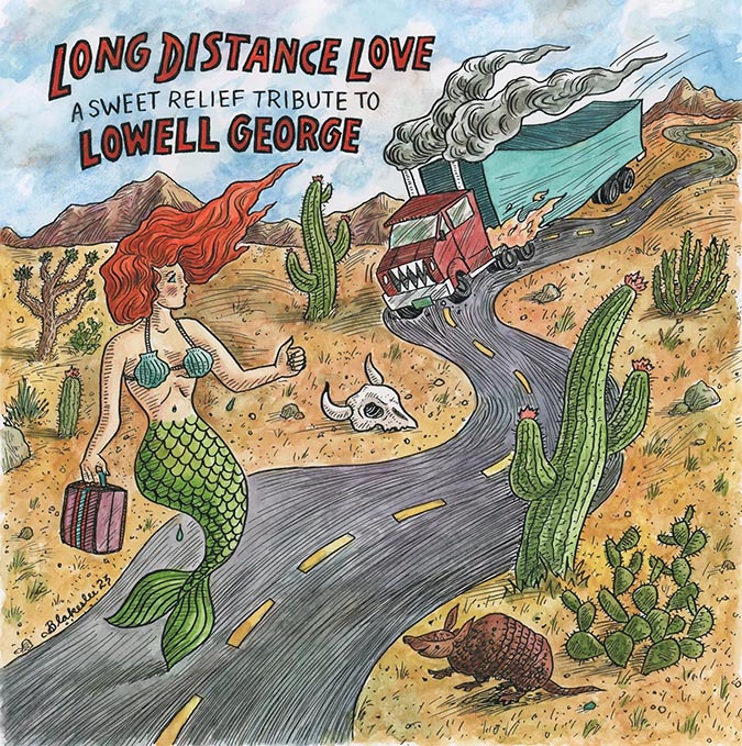 ローウェル・ジョージ (リトル・フィート) トリビュートアルバム『Long Distance Love: A Sweet Relief Tribute  to Lowell George』|ロック