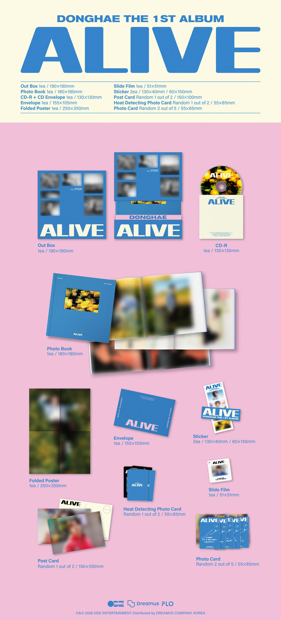 Loppi・HMV限定特典付き》DONGHAE THE 1ST ALBUM [ALIVE] 韓国正規輸入