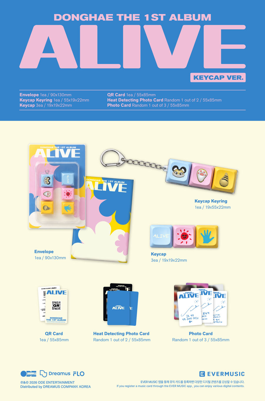 Loppi・HMV限定特典付き》DONGHAE THE 1ST ALBUM [ALIVE] 韓国正規輸入