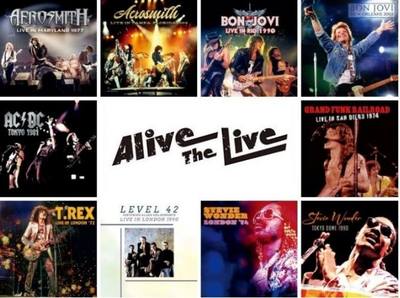 エアロスミス、ボン・ジョヴィ、AC/DC、グランド・ファンク、T・レックス、スティーヴィー・ワンダーなど 10タイトル - Alive The Liveレーベル  2024年7月26日 (金) 発売|ロック