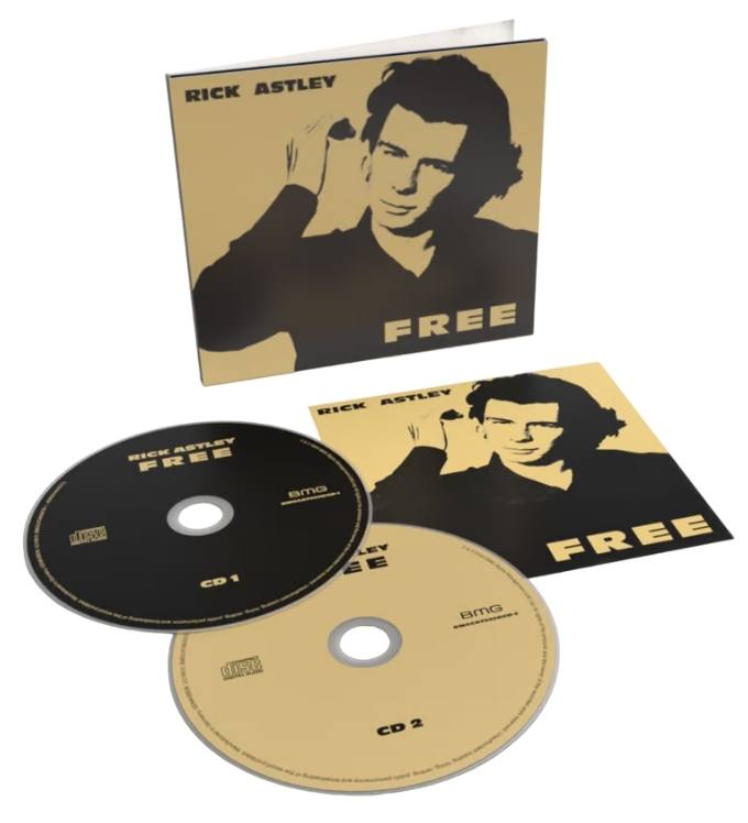 リック・アストリー 1991年アルバム『Free』最新リマスター CD２枚組デラックスエディション 2024年8月発売|ロック