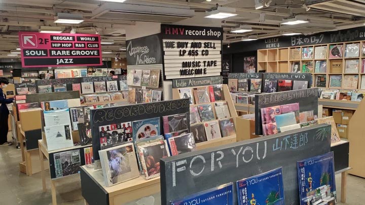 永井博　HMV record shop SHIBUYA 10th ポスター 永井博 HMV record shop SHIBUYA 10th ポスター