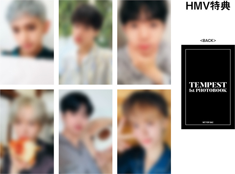 TEMPEST 1st PHOTOBOOK : TEMPEST | HMV&BOOKS online