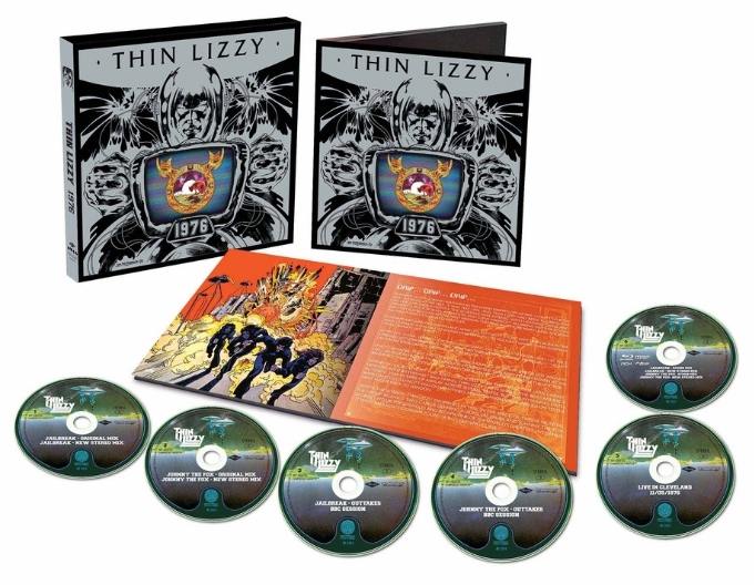 シン・リジィ (Thin Lizzy) 1976年名盤『Jailbreak (脱獄)』『Johnny the Fox  (サギ師ジョニー)』収録デラックスボックス 2024年9月27日 (金) 発売|ロック