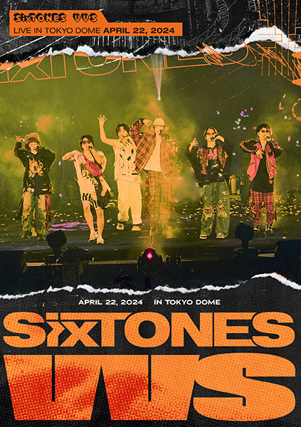 SixTONES 最新 ライブ DVD＆ブルーレイ『VVS (バイブス) 』10月