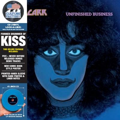 エリック・カー (KISS) 『Unfinished Business』”レコード風” CD再発 2024年11月発売|ロック