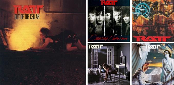 ラット (RATT) デビューアルバム『Out Of The Cellar』40周年エディションなど 初期名盤５タイトル再発|ロック