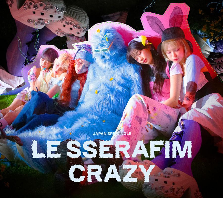 LE SSERAFIM 日本3rdシングル 'CRAZY' 2024年12月11日リリース《HMV 限定特典：ステッカー(5種ランダム)》|K-POP・アジア