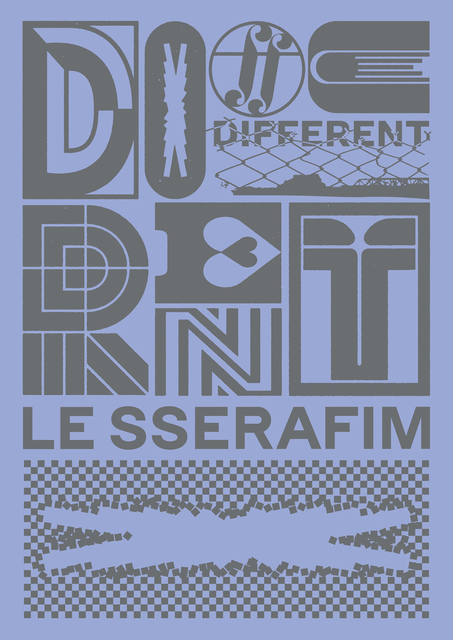 LE SSERAFIM 新曲 日本4thシングル 'DIFFERENT' 2025年6月24日