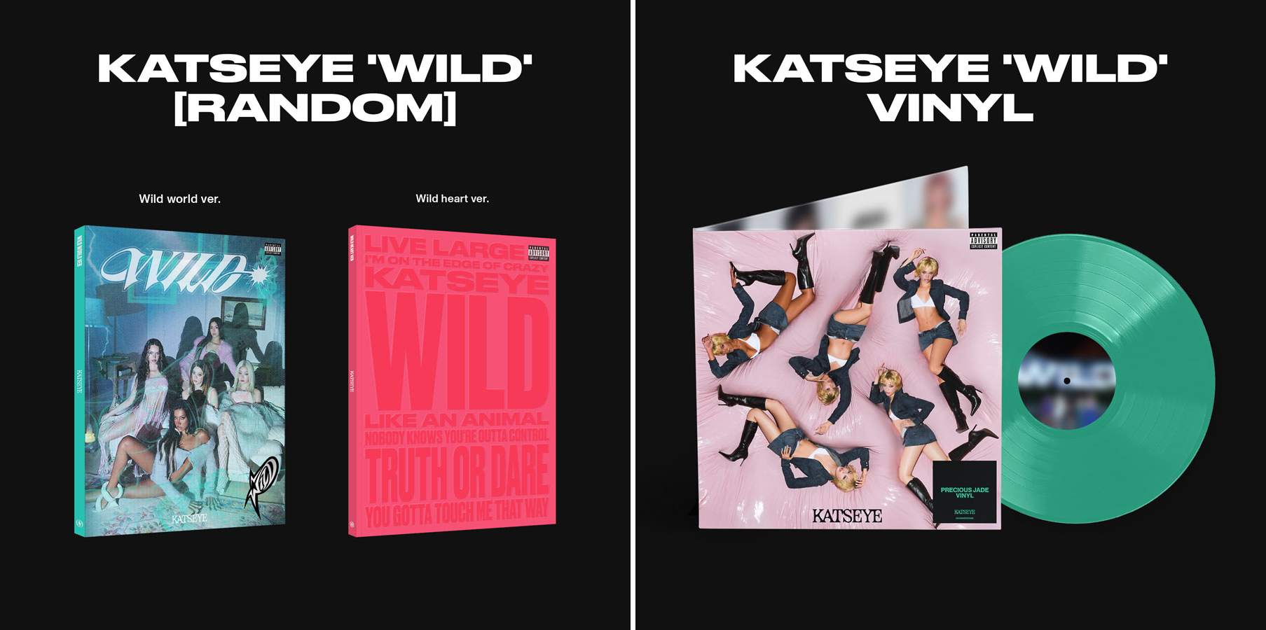 KATSEYE 3rd EP『WILD』＠Loppi・HMV限定特典が決定！|K-POP・アジア