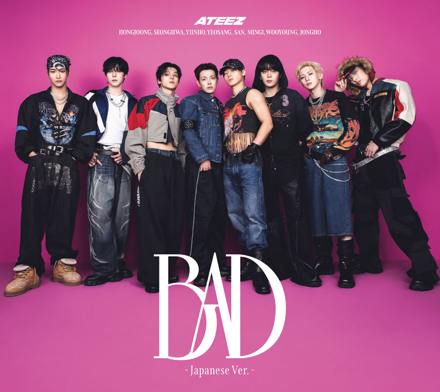 ATEEZ 新曲 日本5thニューシングル『BAD (Japanese Ver.)』 2026年7月