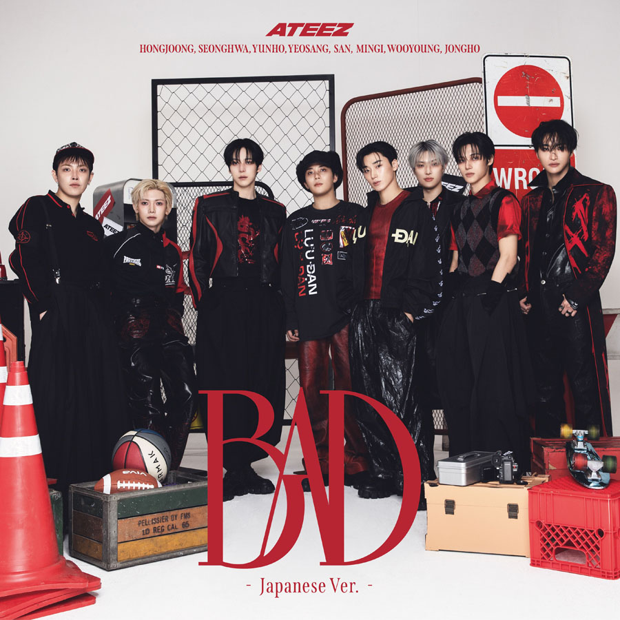 ATEEZ 新曲 日本5thニューシングル『BAD (Japanese Ver.)』 2026年7月