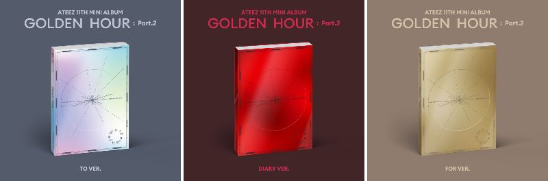 ATEEZ 11THミニアルバム『GOLDEN HOUR : Part.2』日本公式輸入盤《HMV限定特典付き》|K-POP・アジア