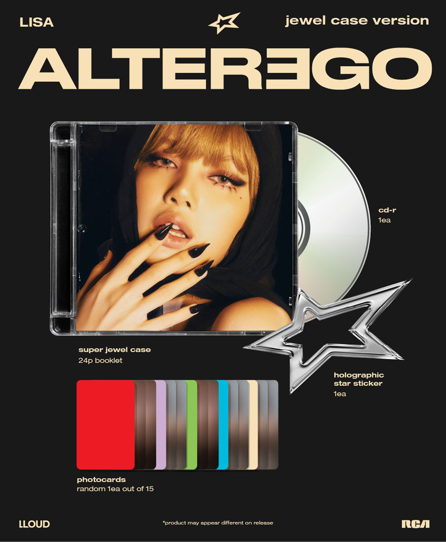 LISA(BLACKPINK) ソロ・デビュー・アルバム『Alter Ego』輸入盤 2025年2月28日(金)リリース|K-POP・アジア