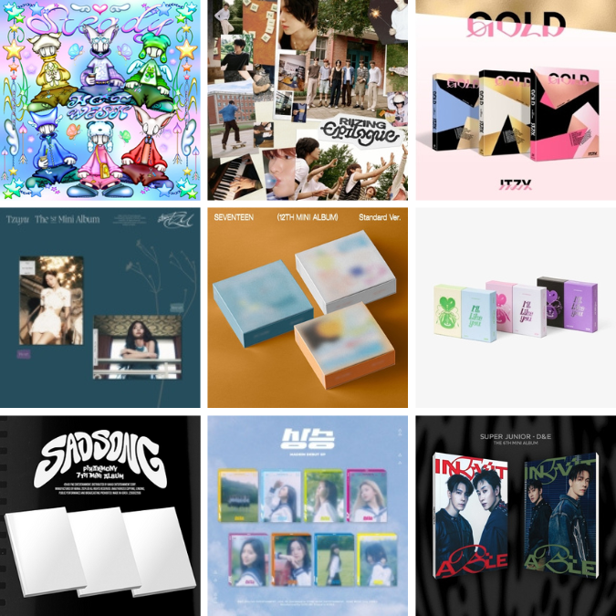 �y���W�zK-POP �J���o�b�N�܂Ƃ� (2024�N�H / 9���E10���E11��)