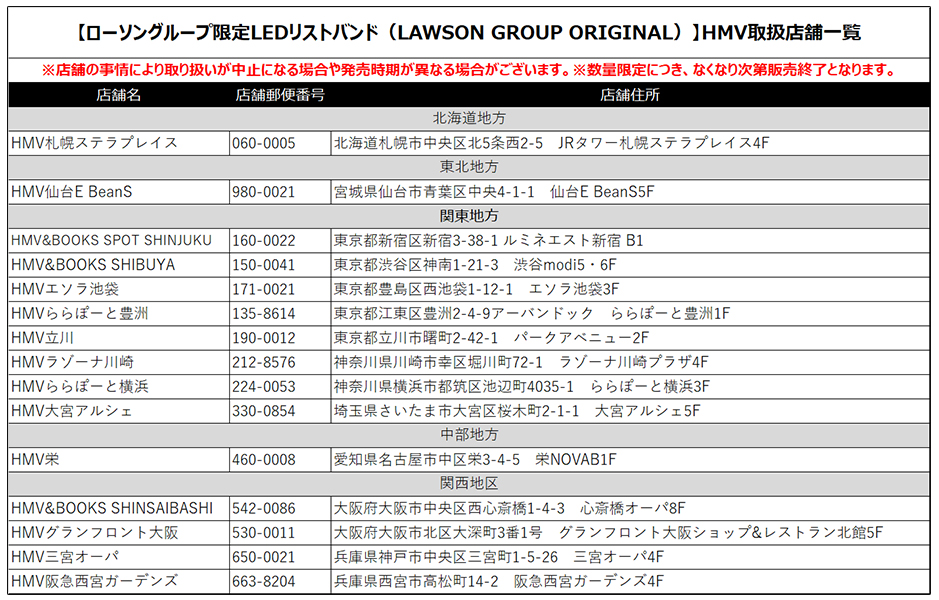 GLAY ローソングループ限定の2商品が発売決定！|グッズ