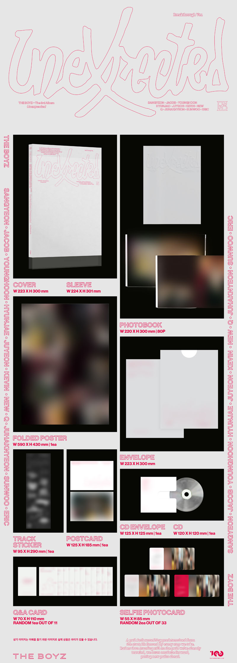 THEBOYZ ドボイズ KCON キュー 当選者限定 チェキ