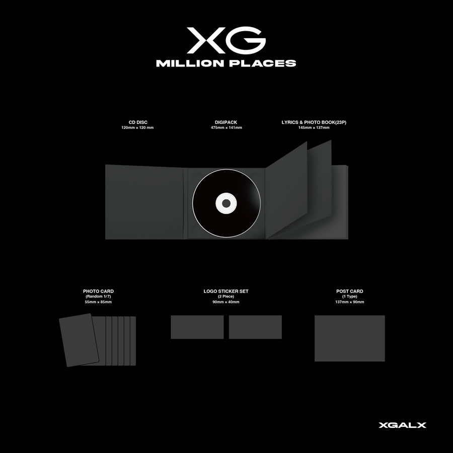 【未開封】XG グローバルパッケージ 追加公演VVIPグッズセット XG グロパ 追加公演VVIP グッズ