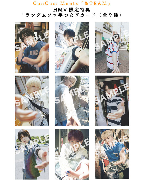 CanCam Meets『&TEAM フォトムック』【HMV限定版】 : &TEAM