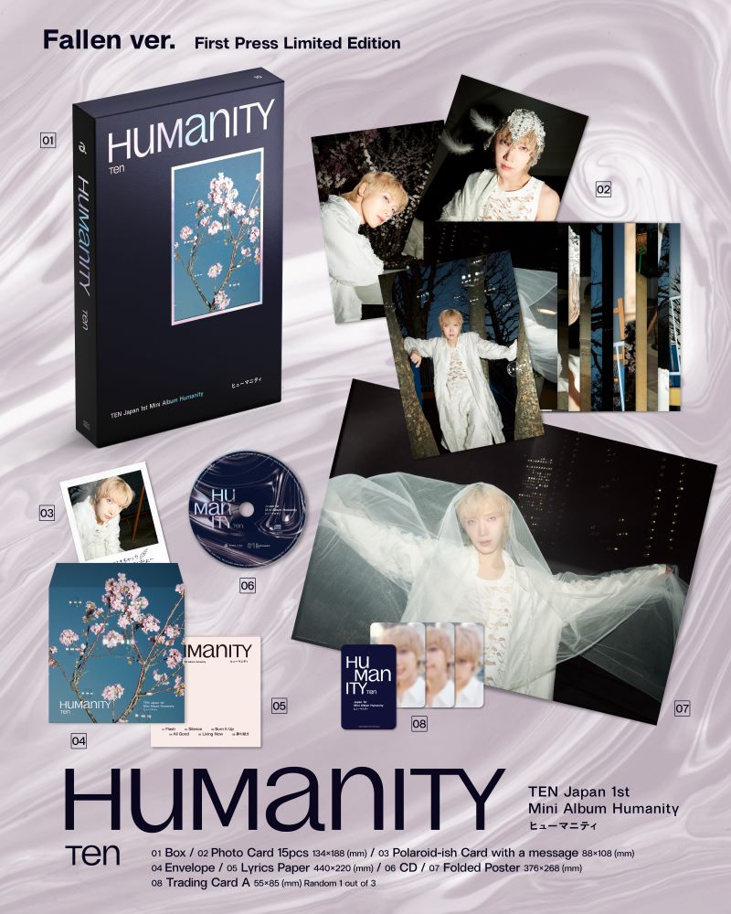 威神V NCT テン TEN HUMANITY アルバム 特典 トレカ フォトカ