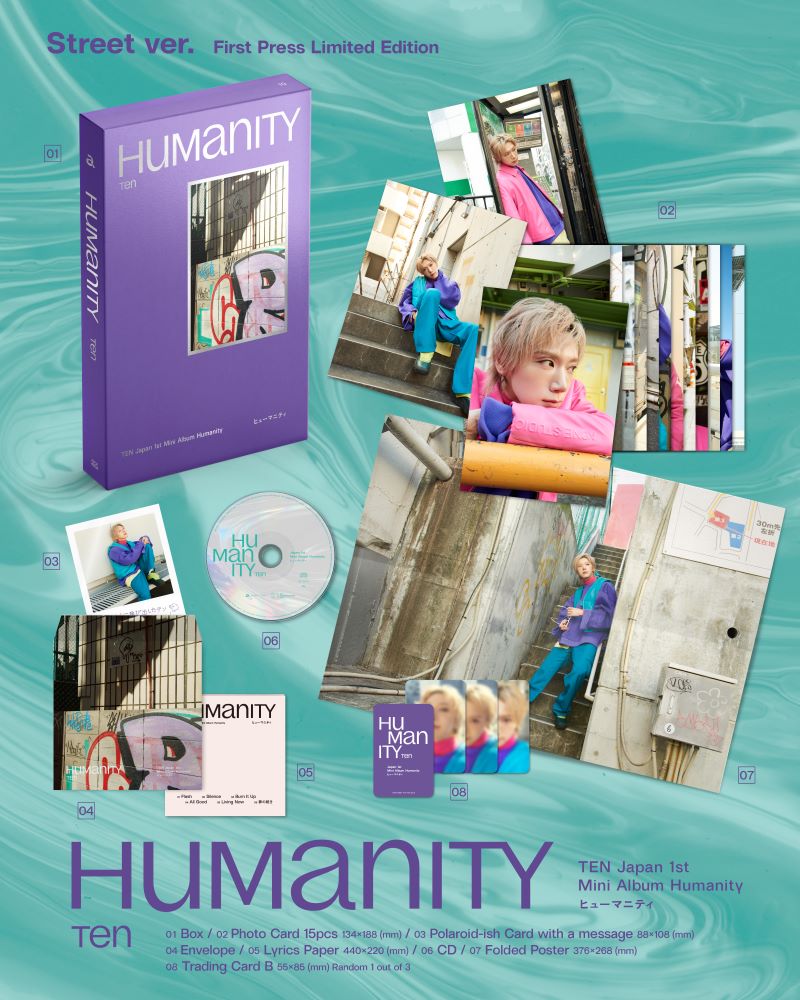 TEN テン アルバム HUMANITY 日本特典 トレカ HMV 限定 威神V