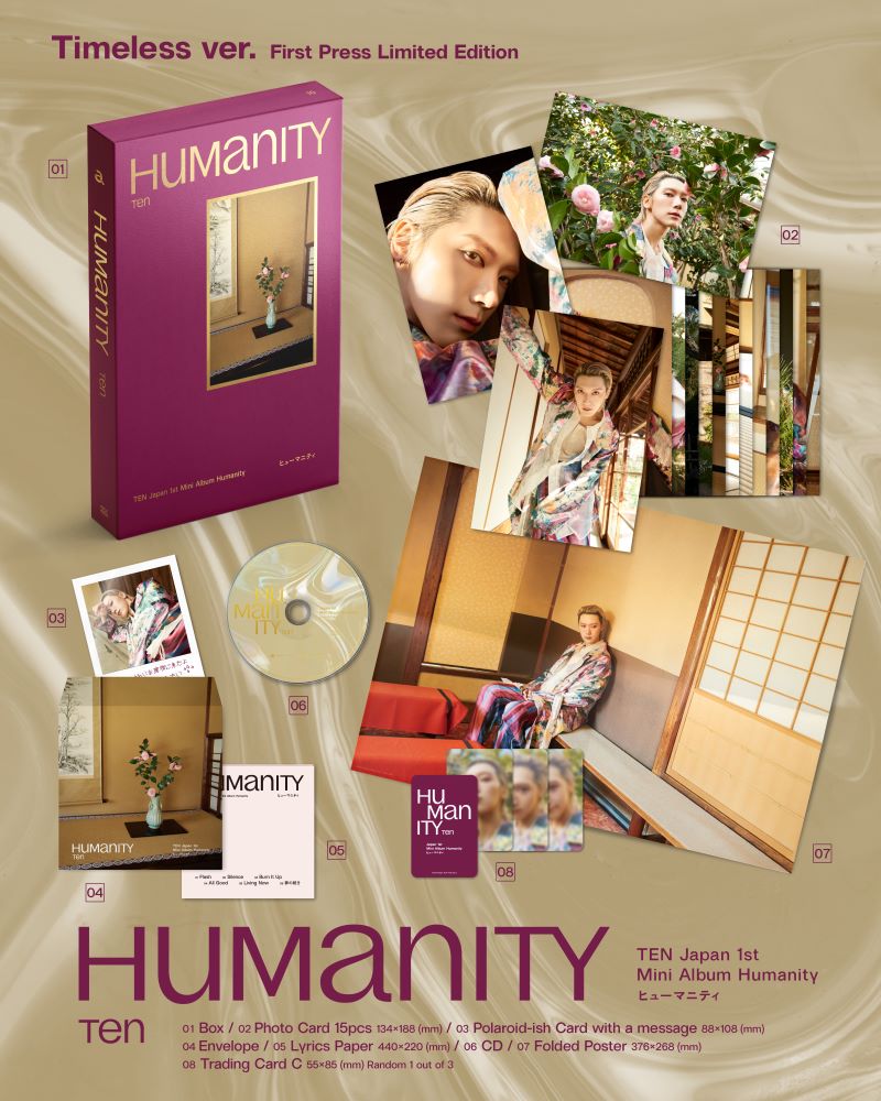 TEN テン アルバム HUMANITY 日本特典 トレカ HMV 限定 威神V