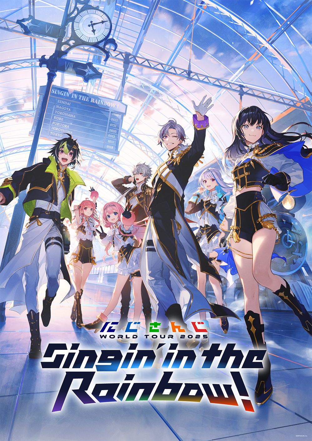にじさんじ WORLD TOUR 2025 Singin' in the Rainbow！」ライブ
