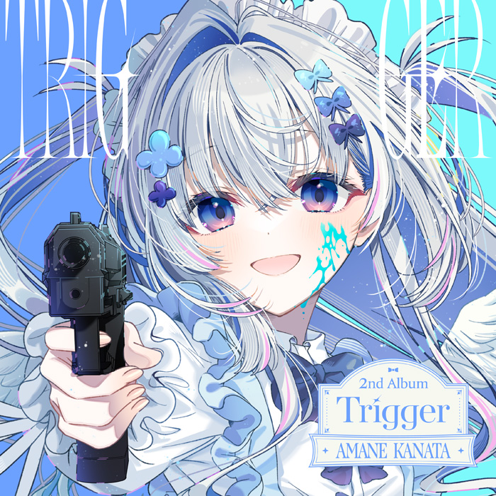天音かなた 2ndアルバム CD 「Trigger」 2025年7月23日 発売 天音かなた 2ndアルバム CD 「Trigger」 2025年7月23日 発売