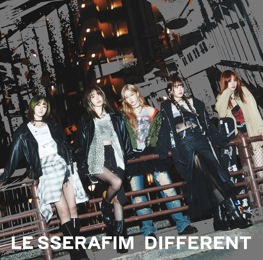 LE SSERAFIM 新曲 日本4thシングル 'DIFFERENT' 2025年6月24日