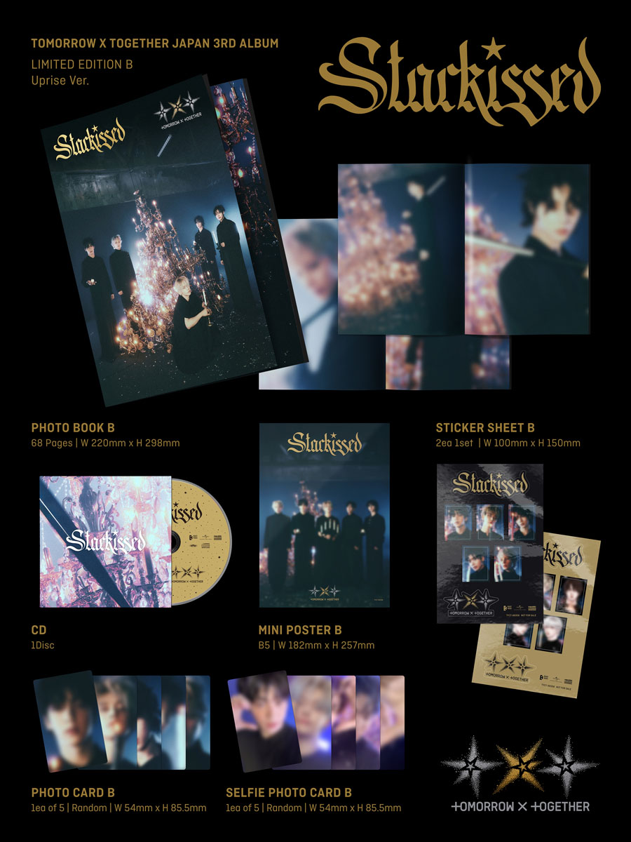 TOMORROW X TOGETHER 日本3rdアルバム『Starkissed』2025年10月