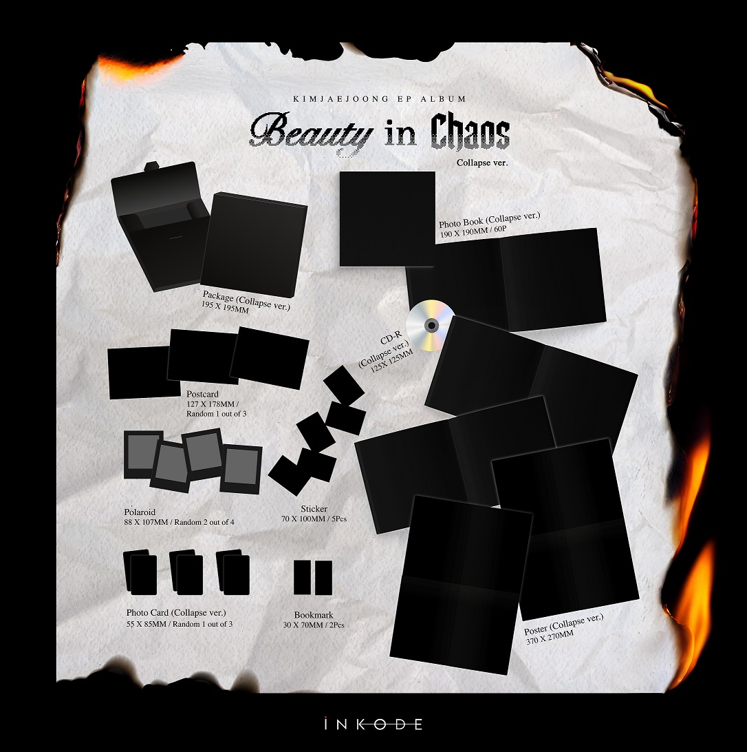 【NEW限定品】 ジェジュン ニューEP『Beauty in Chaos』|K-POP・アジア タレントカード