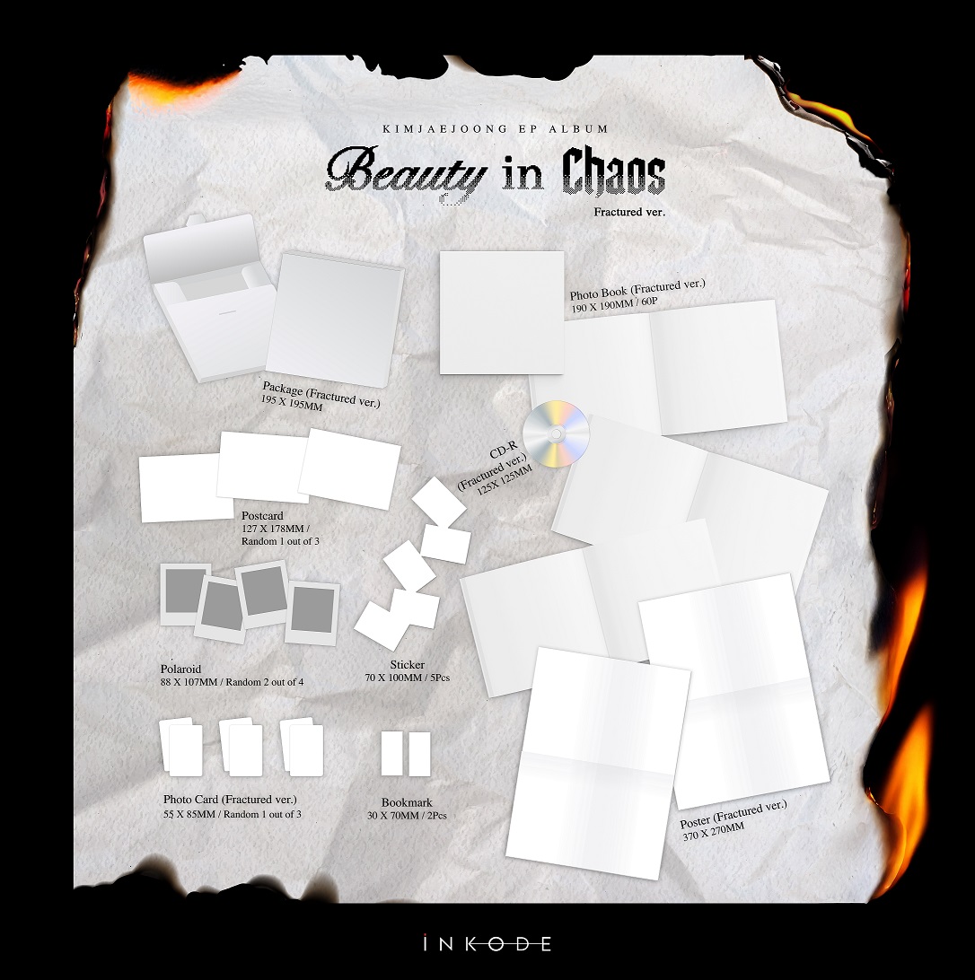 キム・ジェジュン - Beauty in Chaos [2種のうち1種ランダム発送