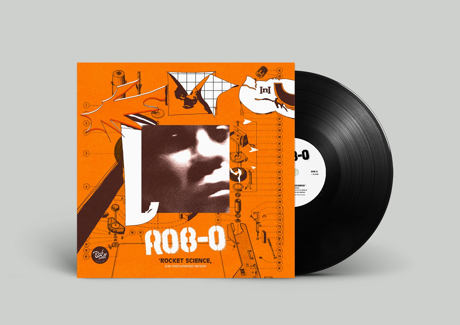 ROB-O - RHYME PRO 国内盤 I.N.I Pete Rock