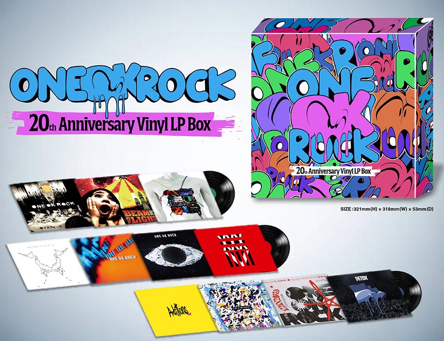 ONE OK ROCK 20th Anniversary Vinyl LP Box 【初回増産分】(11枚組