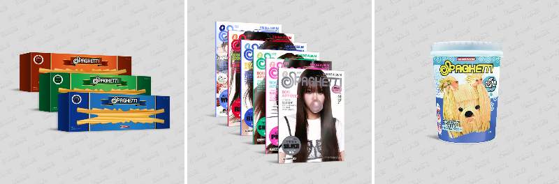 【特典付／新品未開封】LE SSERAFIM SPAGHETTI　9形態セット LE SSERAFIM 1stシングル 'SPAGHETTI' 《応募抽選用シリアル